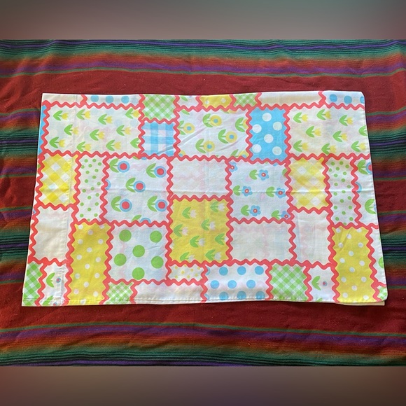 VTG 60’s Roebuck & Co Muslin Pillowcase Set! - Picture 5 of 8